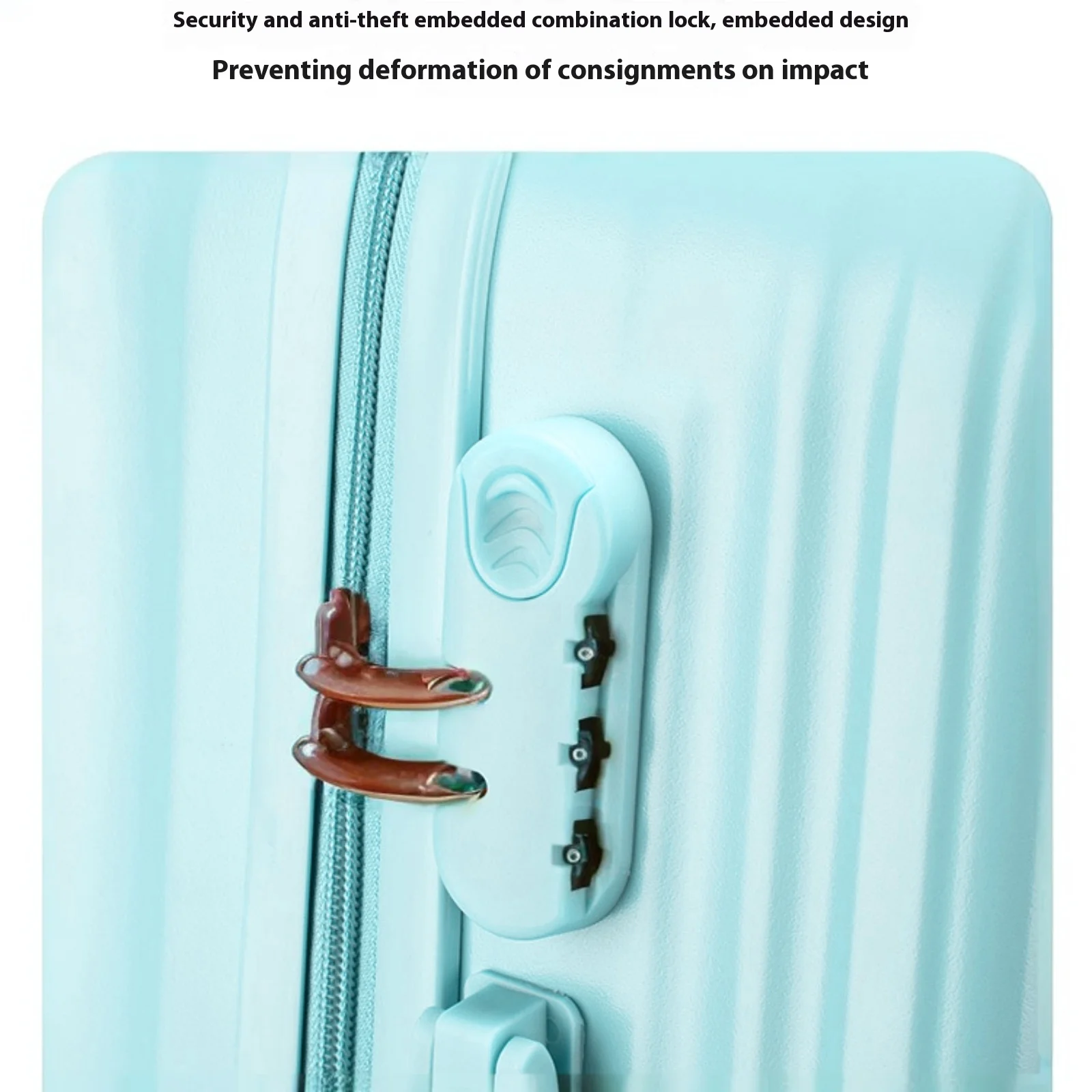 20" Expandable Luggage with Spinner Wheels+UBS+Cup Holder+Side Hooks - Image 4